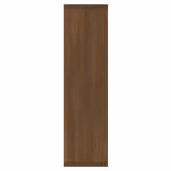 vidaXL Mirror Cabinet with LED Washroom Storage Cabinet Bathroom Vanity Unit - Brown oak - Additional view 7