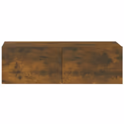 vidaXL 2x Wall TV Cabinets Media Cabinet Sideboard TV Stand Engineered Wood - smoked oak - Additional view 4