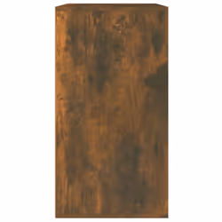 vidaXL Cosmetic Cabinet Dressing Room Storage Makeup Cupboard Engineered Wood - smoked oak - Additional view 5