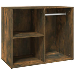 vidaXL Dressing Cabinet Dressing Storage Cosmetic Cupboard Engineered Wood - smoked oak