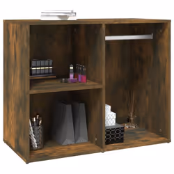 vidaXL Dressing Cabinet Dressing Storage Cosmetic Cupboard Engineered Wood - smoked oak - Additional view 5