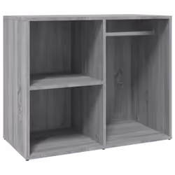 vidaXL Dressing Cabinet Dressing Storage Cosmetic Cupboard Engineered Wood - grey sonoma - Additional view 4