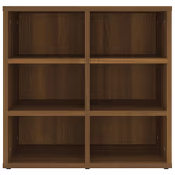 vidaXL Shoe Cabinet Hallway Wall Mounted Shoe Storage Rack Shelf Cupboard - brown oak, 2 - Additional view 5