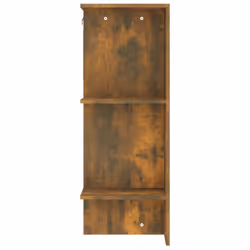 vidaXL Hallway Cabinet Wall Mounted Cabinet Hall Shelving Engineered Wood - smoked oak - Additional view 8