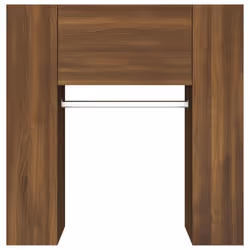 vidaXL Hallway Cabinet Wall Mounted Cabinet Hall Shelving Engineered Wood - brown oak - Additional view 6