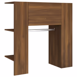 vidaXL Hallway Cabinet Wall Mounted Cabinet Hall Shelving Engineered Wood - brown oak - Additional view 7