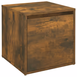 vidaXL Box Drawer Hall Tool Box Chest Organiser Storage Case Engineered Wood - Smoked oak