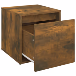 vidaXL Box Drawer Hall Tool Box Chest Organiser Storage Case Engineered Wood - Smoked oak - Additional view 5