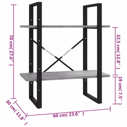 VidaXL 821307 living room bookcase - Additional view 7