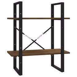 VidaXL 821308, Brown, Oak, Metal, Wood, 600 mm, 300 mm, 700 mm