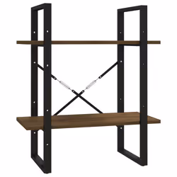 VidaXL 821311, Brown, Oak, Metal, Wood, 600 mm, 300 mm, 1400 mm