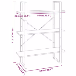 VidaXL 821316 living room bookcase - Additional view 7