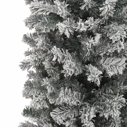 vidaXL Christmas Tree Arch Holiday Decoration Arch Multi Colours 240/270 cm - white and green, 270 x 215 cm