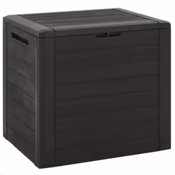 vidaXL Garden Storage Box Outdoor Patio Cushion Tool Chest Pillow Blanket Box - brown