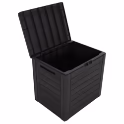 vidaXL Garden Storage Box Outdoor Patio Cushion Tool Chest Pillow Blanket Box - brown - Additional view 4