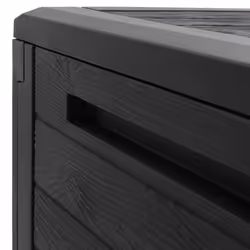 vidaXL Garden Storage Box Outdoor Patio Cushion Tool Chest Pillow Blanket Box - brown - Additional view 6