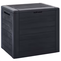 vidaXL Garden Storage Box Outdoor Patio Cushion Tool Chest Pillow Blanket Box - anthracite
