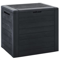 vidaXL Garden Storage Box Outdoor Patio Cushion Tool Chest Pillow Blanket Box - anthracite