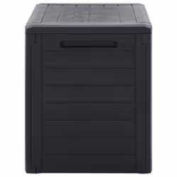 vidaXL Garden Storage Box Outdoor Patio Cushion Tool Chest Pillow Blanket Box - anthracite