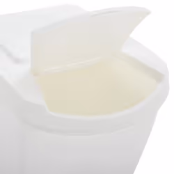 vidaXL 3x Stackable Garbage Bin Boxes White 75 L Polypropylene Garbage Can - Additional view 7