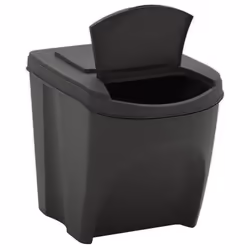 vidaXL Stackable Dustbins Outdoor Rubbish Bin Trash Waste Garbage Bin 4 pcs - grey, 100 L - Additional view 4