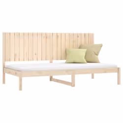 vidaXL Solid Wood Pine Day Bed 90x200 cm Guest Sofa Sleepover Occasional Bed