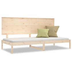 ) vidaXL Solid Wood Pine Day Bed Daybed Couch Multi Colours 80x200 cm/90x200 cm - Brown, 90 x 200 cm (W x L