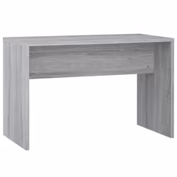 vidaXL Dressing Table Set with LED Grey Sonoma Engineered Wood Makeup Table