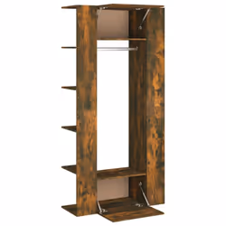 vidaXL 1/2x Hallway Cabinets Engineered Wood Indoor Furniture Multi Colours - Smoked oak - Additional view 5