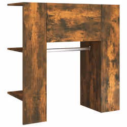 vidaXL 1/2x Hallway Cabinets Engineered Wood Indoor Furniture Multi Colours - Smoked oak - Additional view 8