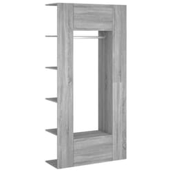 vidaXL 1/2x Hallway Cabinets Engineered Wood Indoor Furniture Multi Colours - Grey sonoma