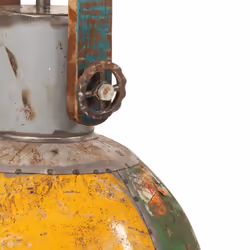 vidaXL Industrial Hanging Lamp 25 W Round E27 Light Multi Colours Multi Sizes - 30 cm - Additional view 6