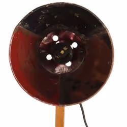 vidaXL Industrial Desk Lamp Multicolour Round 23x18x95 cm E27 Reading Lamp - Additional view 4