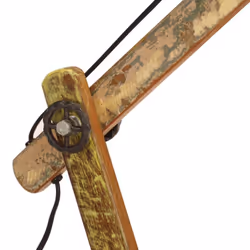 vidaXL Industrial Desk Lamp Multicolour Round 23x18x95 cm E27 Reading Lamp - Additional view 7