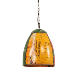 vidaXL Industrial Hanging Lamp 25 W Round E27 Lighting Î¦ 32/42cm Multi Colours - 32 cm