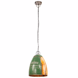 vidaXL Industrial Hanging Lamp 25 W Round E27 Lighting Î¦ 32/42cm Multi Colours - 32 cm