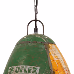 vidaXL Industrial Hanging Lamp 25 W Round E27 Lighting Î¦ 32/42cm Multi Colours - 32 cm - Additional view 5