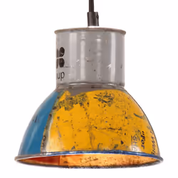 vidaXL Hanging Lamp 25 W Round E27 Lighting Fixture Multi Colours Multi Sizes - 17 cm