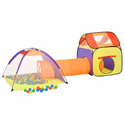 vidaXL Children Play Tent Multicolour Outdoor Play House Game Tent Ball Pit
