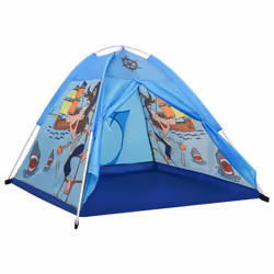 vidaXL Children Play Tent Blue Indoor Outdoor Play House Game Tent Ball Pit