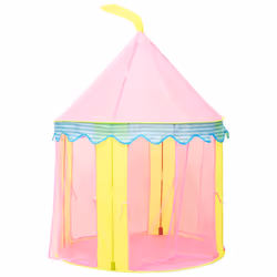 vidaXL Children Play Tent Pink Indoor Outdoor Play House Game Tent Ball Pit