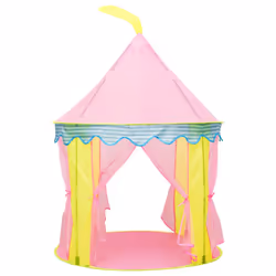 vidaXL Children Play Tent Pink Indoor Outdoor Play House Game Tent Ball Pit - Additional view 4