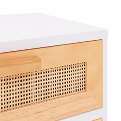 VidaXL 345607 nightstand/bedside table White - Additional view 8