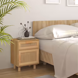 VidaXL 345610 nightstand/bedside table Brown