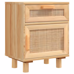 VidaXL 345611 nightstand/bedside table Brown - Additional view 4