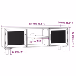 VidaXL 345615 TV cabinet/entertainment centre - Additional view 8