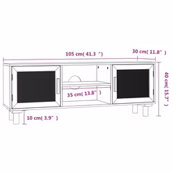 VidaXL 345617 TV cabinet/entertainment centre - Additional view 8