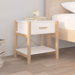 VidaXL 345655 nightstand/bedside table White