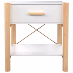 VidaXL 345655 nightstand/bedside table White - Additional view 6