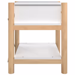 VidaXL 345655 nightstand/bedside table White - Additional view 7